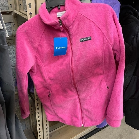 Columbia Girls Benton Springs Fleece Jacket - Picture 3 of 3